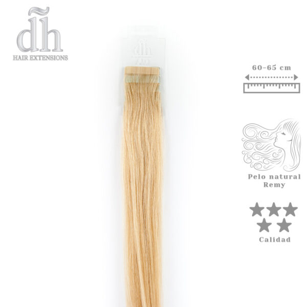 Extensiones adhesivas largo XL - 60-65 cm, cabello Remy