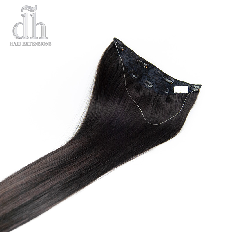Remy Extensões de fios de cabelo invisíveis - Extensões de cabelo DH